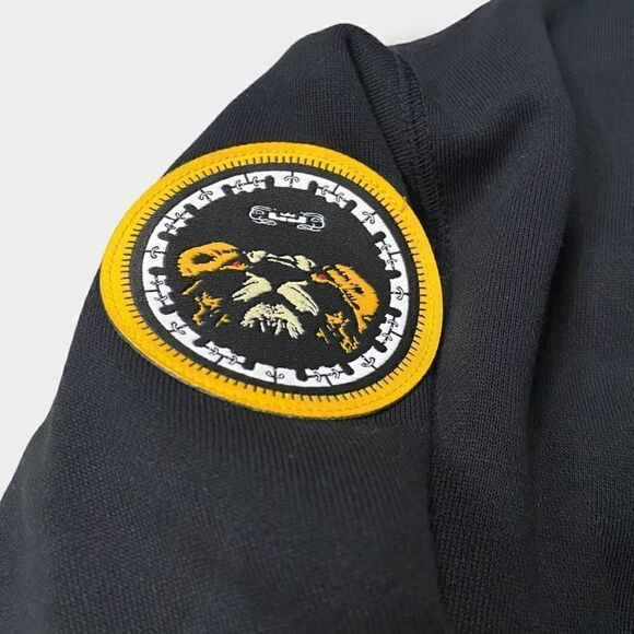 Nike LeBron Boys Oversized Fit Basketball Hoodie Black Size M DV3083-010 New - Picture 2 of 10